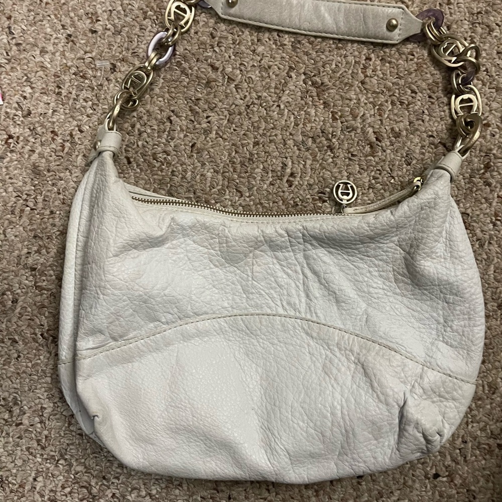 Etienne Aigner Blue Cloud Shoulder Bag